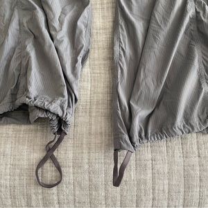 Women's Lululemon joggers.  Black size 6. Grey size 4.